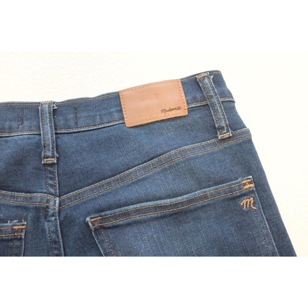 Madewell 10" High Riser Skinny Jeans Stretch Blue Denim Womens Sz 28 x 28